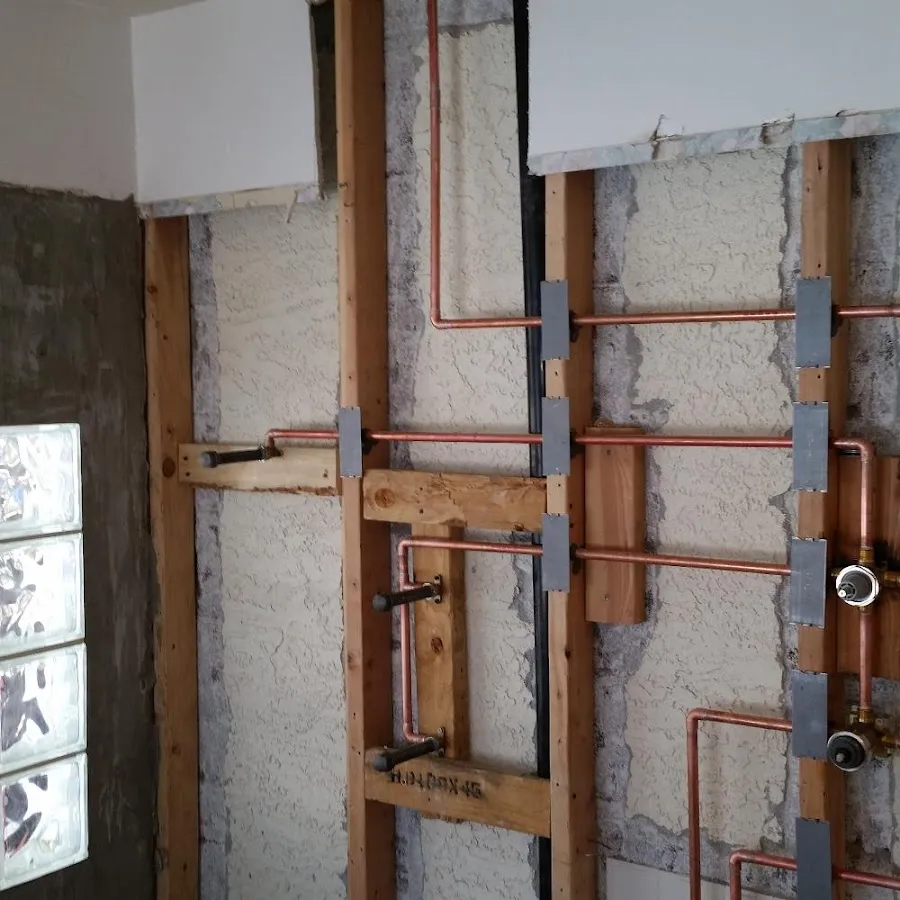 Copper pipe installation for Burst Pipe Repair in Roseville